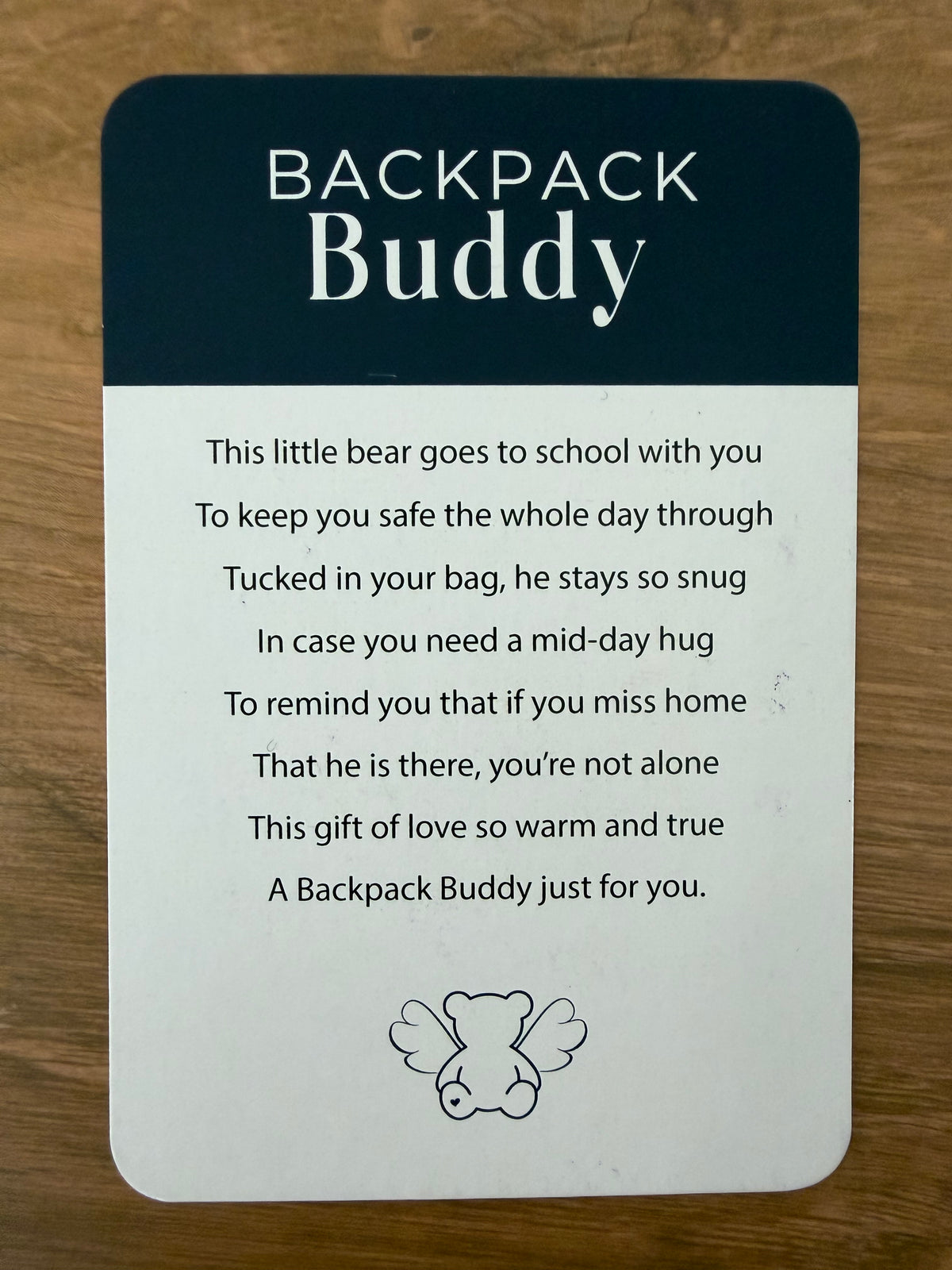 Backpack Buddy